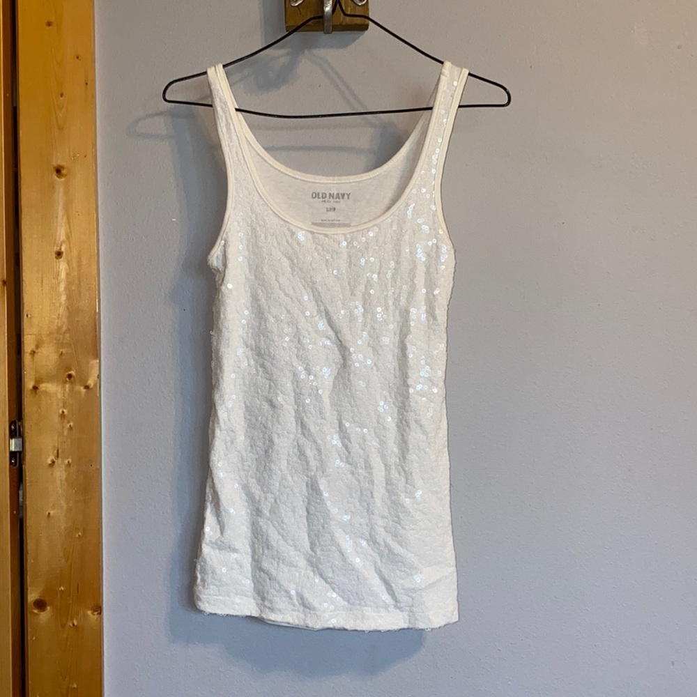 Glitter Tank Top — Size Small